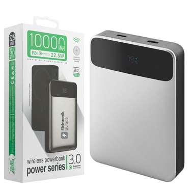 Subzero PR110 10.000 mAh Magsafe Uyumlu Kablosuz & 22.5W Hızlı Powerbank