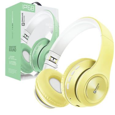 Subzero SW95 Kablosuz Bluetooth Stereo Kulaklık Sarı